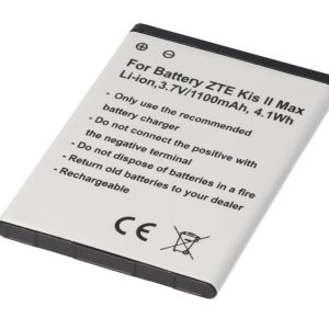 Battery suitable for ZTE Kis II Max Li-ion 1000mAh 3.7V