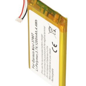 Battery suitable for the Garmin Nuvi 3700 battery 361-00046-02, 361-00064-02 3.7V 1200mAh Li-Polymer